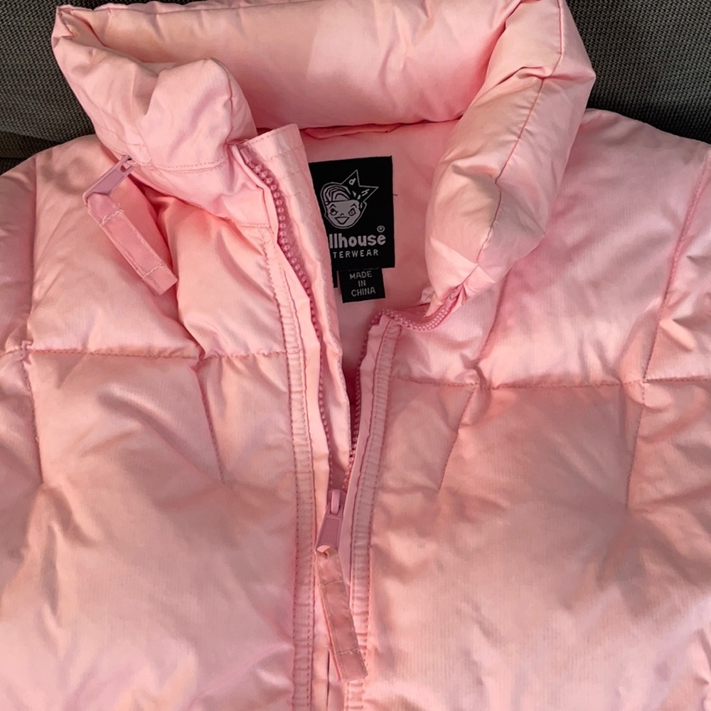 Dollhouse Pink Puffer Jacket